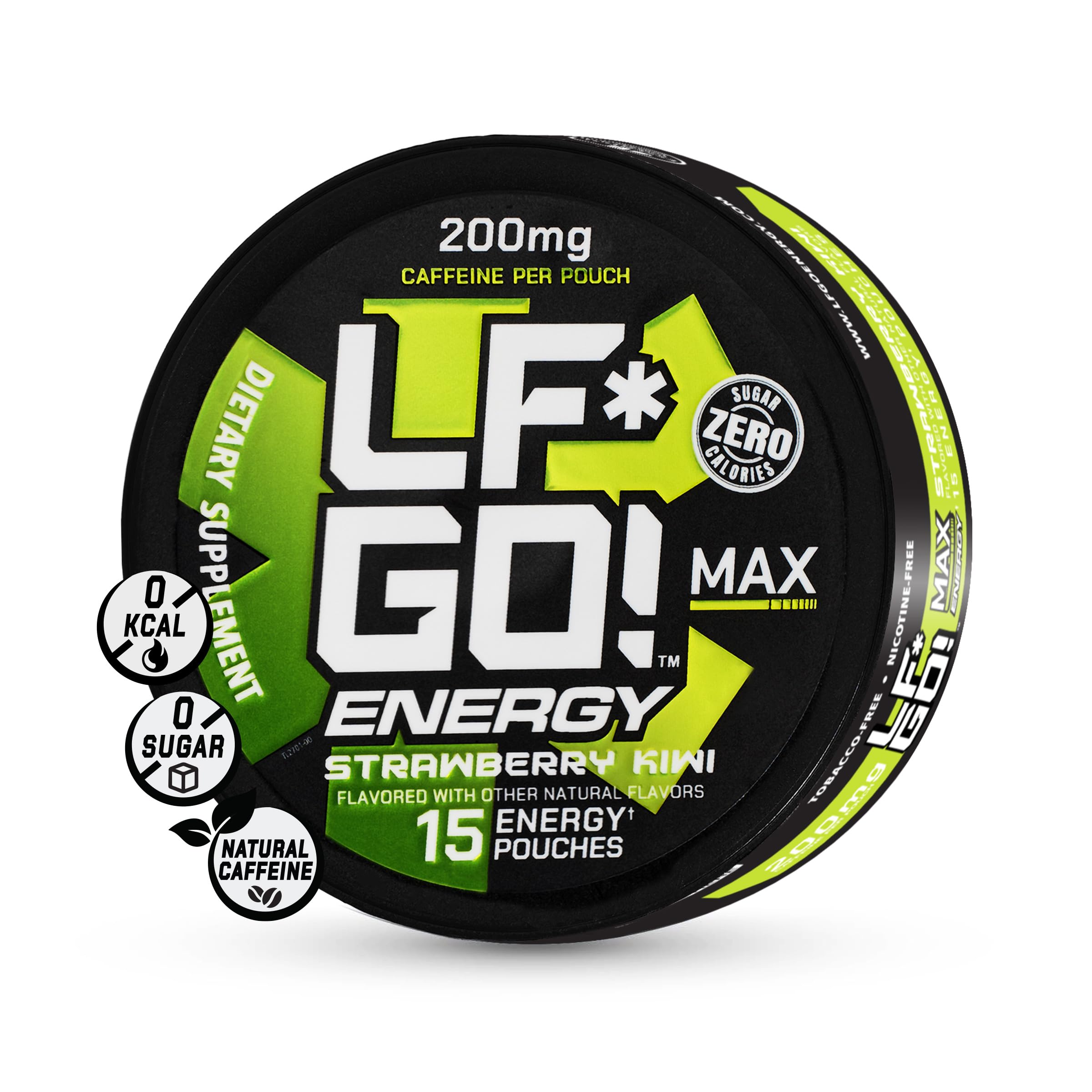 Amazon.com : LF*GO! Energy Pouches | Caffeine Pouches | 6